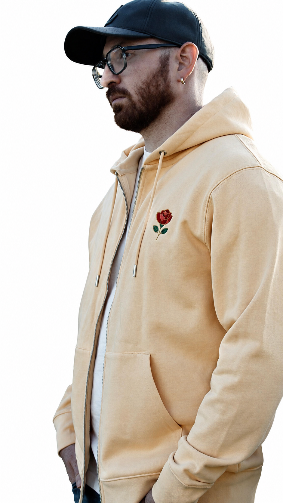 Sweat zippé capuche - Nispero