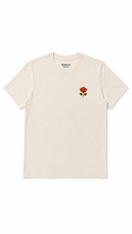 T-shirt Signature - Natural Raw 215 GSM