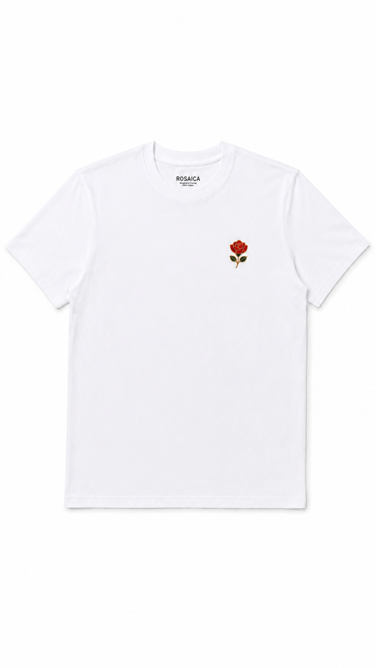 T-shirt Signature - Off White 215 GSM