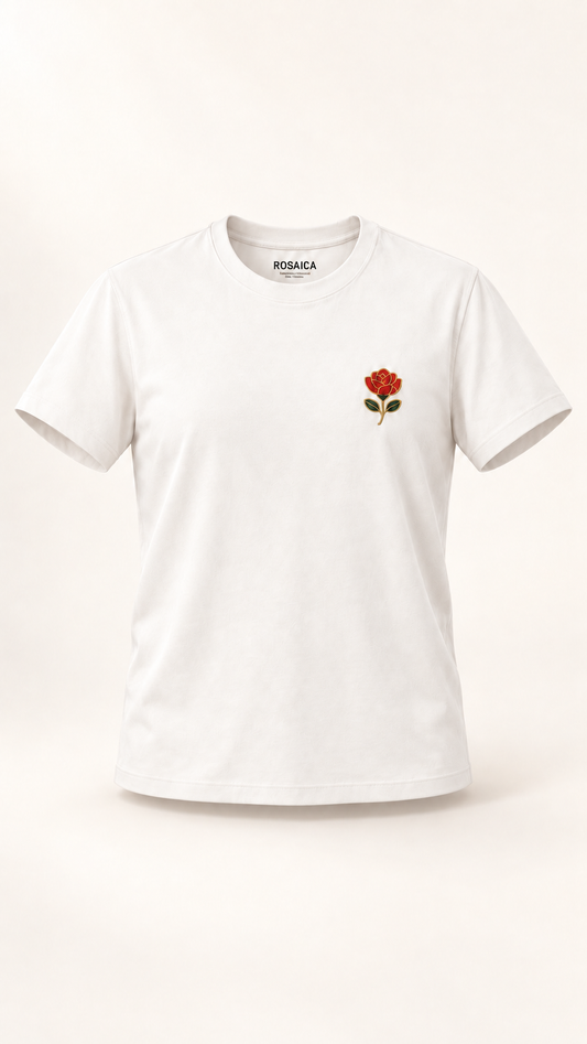 T-shirt Signature - Off White 215 GSM