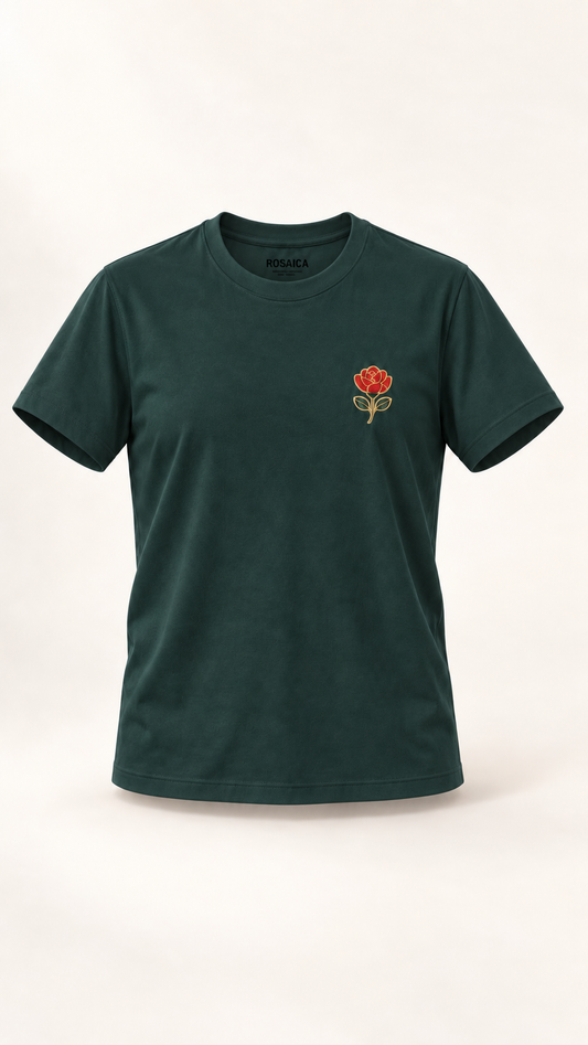 T-shirt Signature - Deep Green 215 GSM